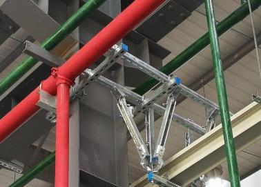 怀柔该抗震支架的整体式支吊架结构协调性好